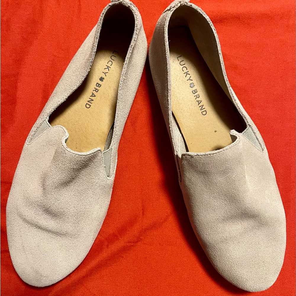 Lucky Brand Beige Loafers